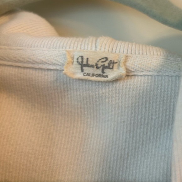 White Brandy Melville cropped zip up - Picture 7 of 7